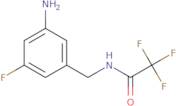 N-[(3-Amino-5-fluorophenyl)methyl]-2,2,2-trifluoroacetamide