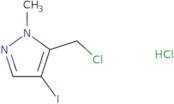 5-(Chloromethyl)-4-iodo-1-methyl-1H-pyrazole hydrochloride