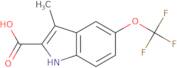 3-Methyl-5-(trifluoromethoxy)-1H-indole-2-carboxylic acid