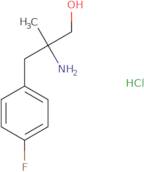 2-Amino-3-(4-fluorophenyl)-2-methylpropan-1-ol hydrochloride