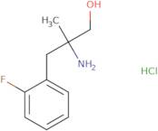 2-Amino-3-(2-fluorophenyl)-2-methylpropan-1-ol hydrochloride