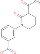 3-Acetyl-1-(3-nitrophenyl)piperidin-2-one