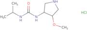 1-(4-Methoxypyrrolidin-3-yl)-3-(propan-2-yl)urea hydrochloride