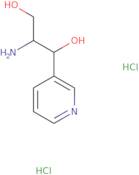 2-Amino-1-(pyridin-3-yl)propane-1,3-diol dihydrochloride