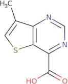 7-Methylthieno[3,2-d]pyrimidine-4-carboxylic acid