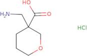 3-(Aminomethyl)oxane-3-carboxylic acid hydrochloride