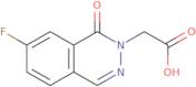 2-(7-Fluoro-1-oxo-1,2-dihydrophthalazin-2-yl)acetic acid