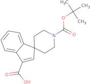 1'-(tert-Butoxycarbonyl)spiro[indene-1,4'-piperidine]-3-carboxylic acid