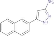 1H-Pyrazol-3-amine, 5-(2-naphthalenyl)-