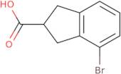 4-Bromo-2,3-dihydro-1H-indene-2-carboxylic acid