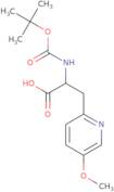 2-tert-Butoxycarbonylamino-3-(5-methoxy-pyridin-2-yl)-propionic acid