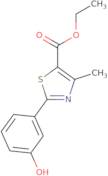 ethyl 2-(3-hydroxyphenyl)-4-methyl-1,3-thiazole-5-carboxylate