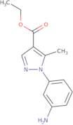 Ethyl 1-(3-aminophenyl)-5-methyl-1H-pyrazole-4-carboxylate