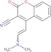 4-[(E)-2-(Dimethylamino)ethenyl]-2-oxo-2H-chromene-3-carbonitrile