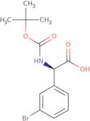 Boc-(R)-2-amino-2-(3-bromophenyl)acetic acid