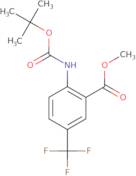 Methyl 2-((tert-butoxycarbonyl)amino)-5-(trifluoromethyl)benzoate