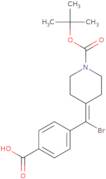 4-[Bromo(1-Boc-piperidin-4-ylidene)methyl]benzoic acid