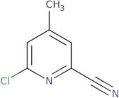 6-Chloro-4-methylpyridine-2-carbonitrile