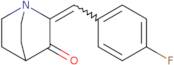 (2Z)-2-[(4-Fluorophenyl)methylidene]-1-azabicyclo[2.2.2]octan-3-one