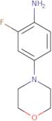 2-Fluoro-4-(morpholin-4-yl)aniline