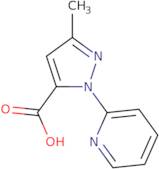 3-Methyl-1-(pyridin-2-yl)-1H-pyrazole-5-carboxylic acid