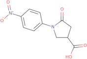 1-(4-Nitrophenyl)-5-oxopyrrolidine-3-carboxylic acid