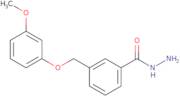 3-[(3-Methoxyphenoxy)methyl]benzohydrazide