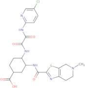 Edoxaban 4-carboxylic acid hydrochloride