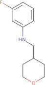 3-Fluoro-N-(oxan-4-ylmethyl)aniline