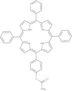 5-[4-(S-Acetylthio)phenyl]-10,15,20-triphenyl porphine