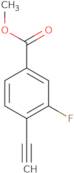 Methyl 4-ethynyl-3-fluorobenzoate