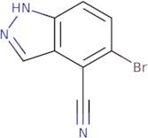 5-Bromo-1H-indazole-4-carbonitrile