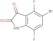 5-Bromo-4,7-difluoro-2,3-dihydro-1H-indole-2,3-dione