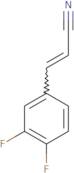 3-(3,4-Difluorophenyl)prop-2-enenitrile