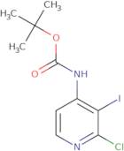 (2-Chloro-3-iodo-pyridin-4-yl)-carbamic acid tert-butyl ester