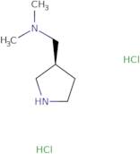 dimethyl({[(3s)-pyrrolidin-3-yl]methyl)amine 2hcl