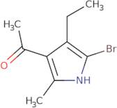 1-(5-Bromo-4-ethyl-2-methyl-1H-pyrrol-3-yl)ethanone