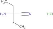 2-Amino-2-ethylbutanenitrilehydrochloride