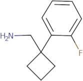 [1-(2-Fluorophenyl)cyclobutyl]methanamine