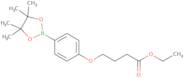 Ethyl 4-(4-(4,4,5,5-tetramethyl-1,3,2-dioxaborolan-2-yl)phenoxy)butanoate