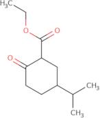 Ethyl 2-oxo-5-(propan-2-yl)cyclohexane-1-carboxylate