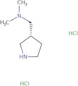 dimethyl({[(3r)-pyrrolidin-3-yl]methyl)amine 2hcl