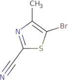 5-Bromo-4-methyl-1,3-thiazole-2-carbonitrile