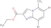 Ethyl 6,8-dibromo-5-methylimidazo[1,2-a]pyridine-2-carboxylate