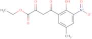 Ethyl 2,4-dioxo-4-(2-hydroxy-5-methyl-3-nitrophenyl)butanoate