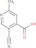 5-Cyano-2-methylisonicotinic acid