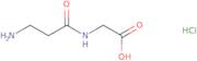 2-(3-Aminopropanamido)acetic acid hydrochloride