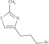 4-(3-Bromopropyl)-2-methyl-1,3-thiazole