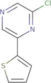 2-Chloro-6-(thiophen-2-yl)pyrazine