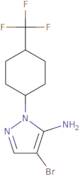 4-Bromo-1-[4-(trifluoromethyl)cyclohexyl]-1H-pyrazol-5-amine